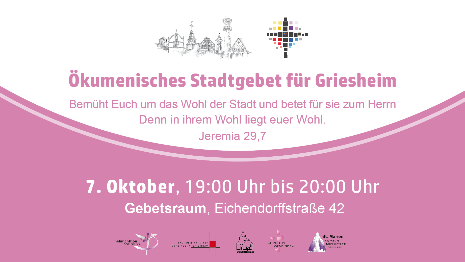Ökumenisches Stadtgebet 07.10.2026