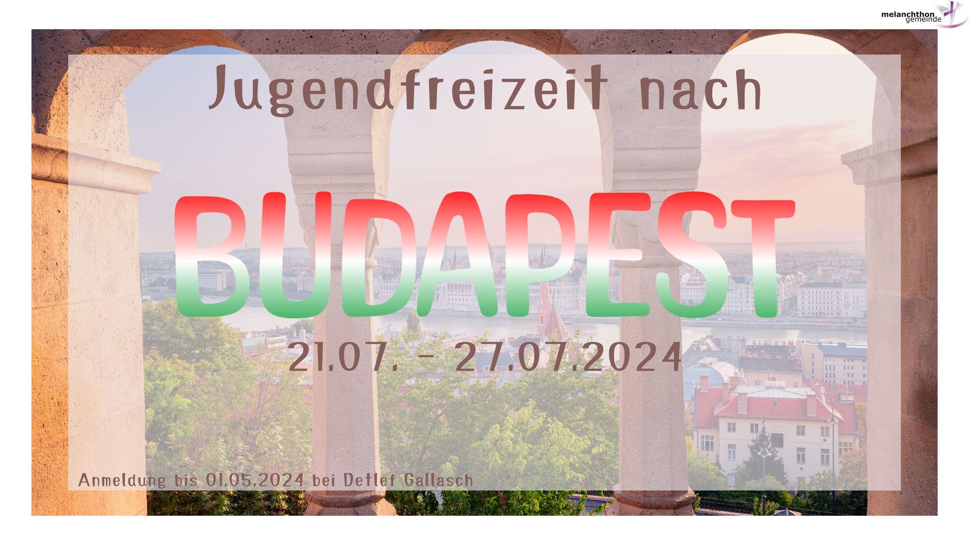 Jugendfreizeit nach Budapest