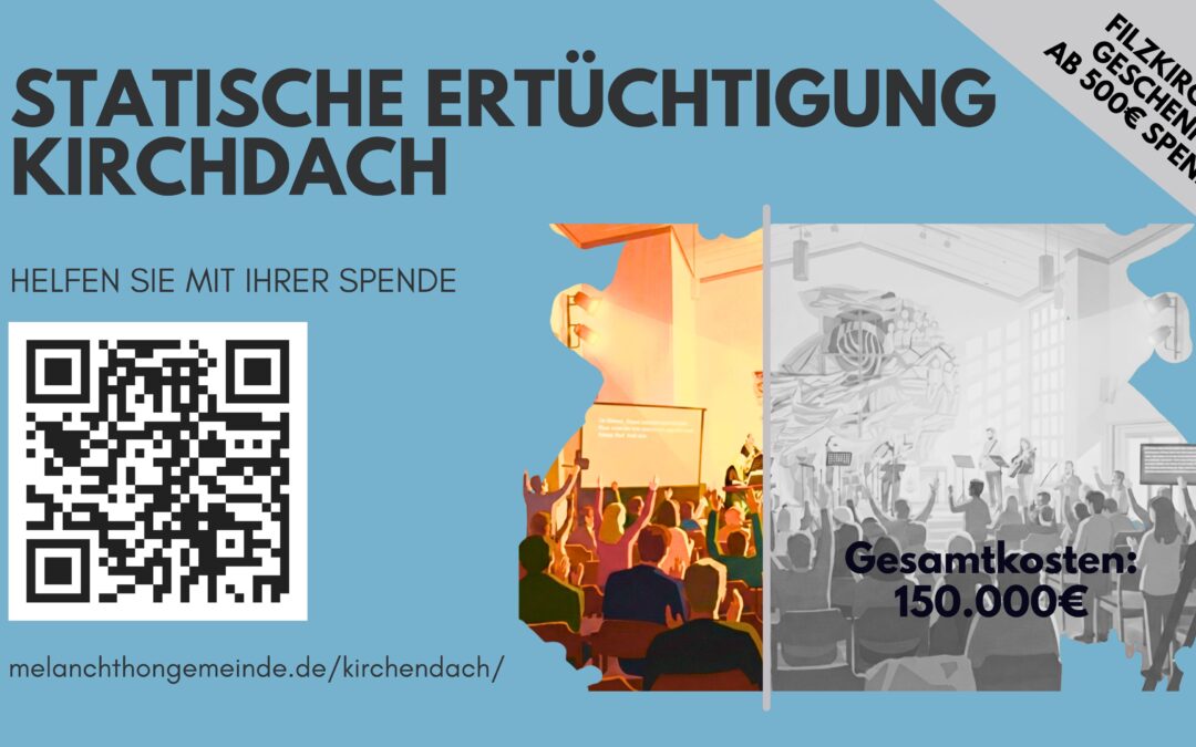 Kirchendach Spendenaktion