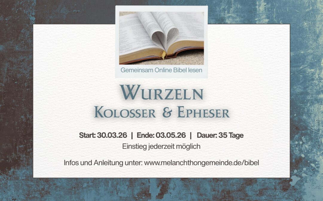 Bibellese ab 30.03.26