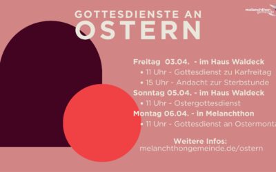 Gottesdienste an Ostern