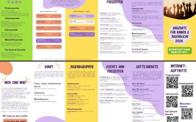 Jahresprogramm Kinder- & Jugend 2026 zum Download