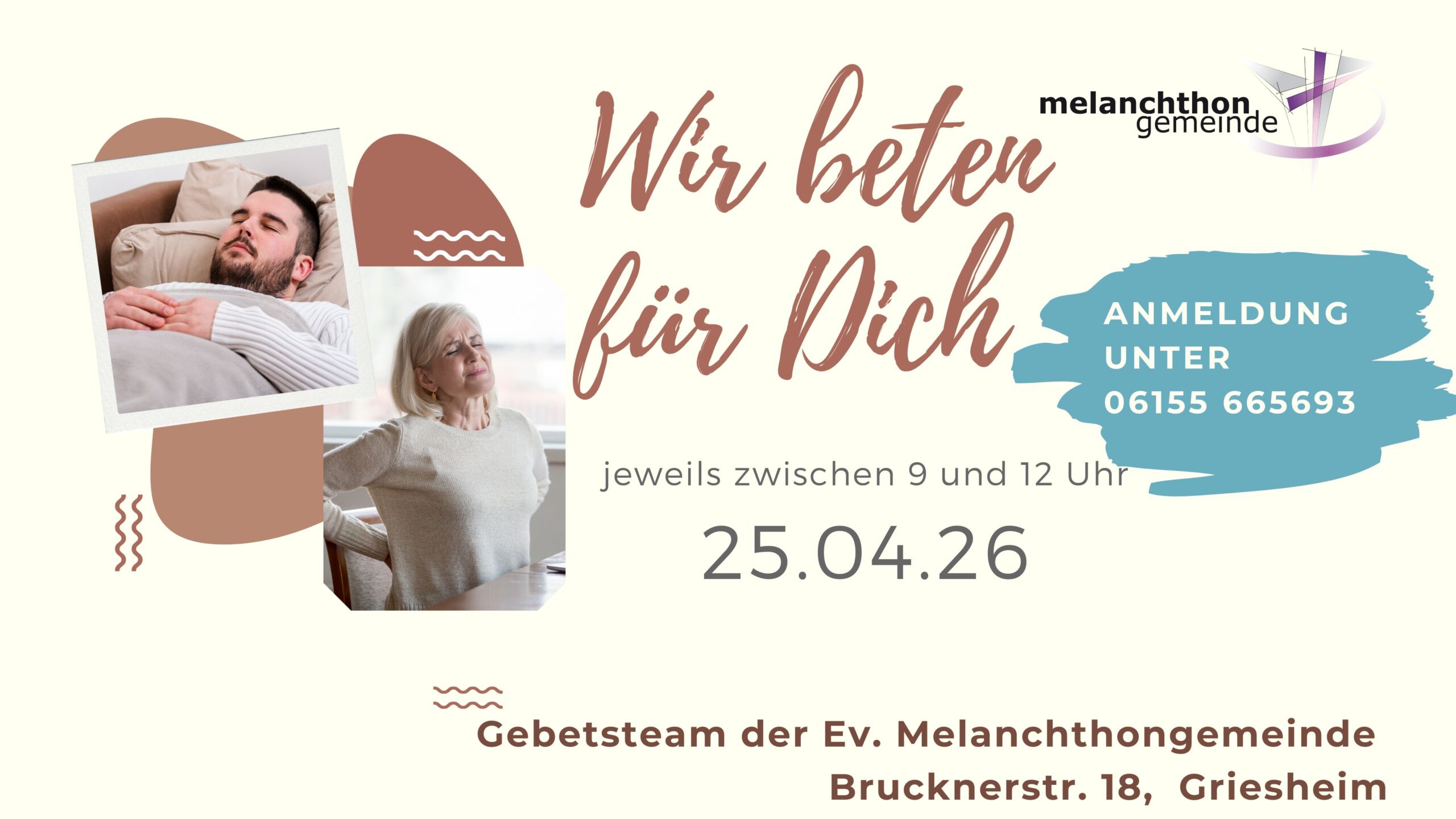 Gebet für Kranke am 25-04-2026