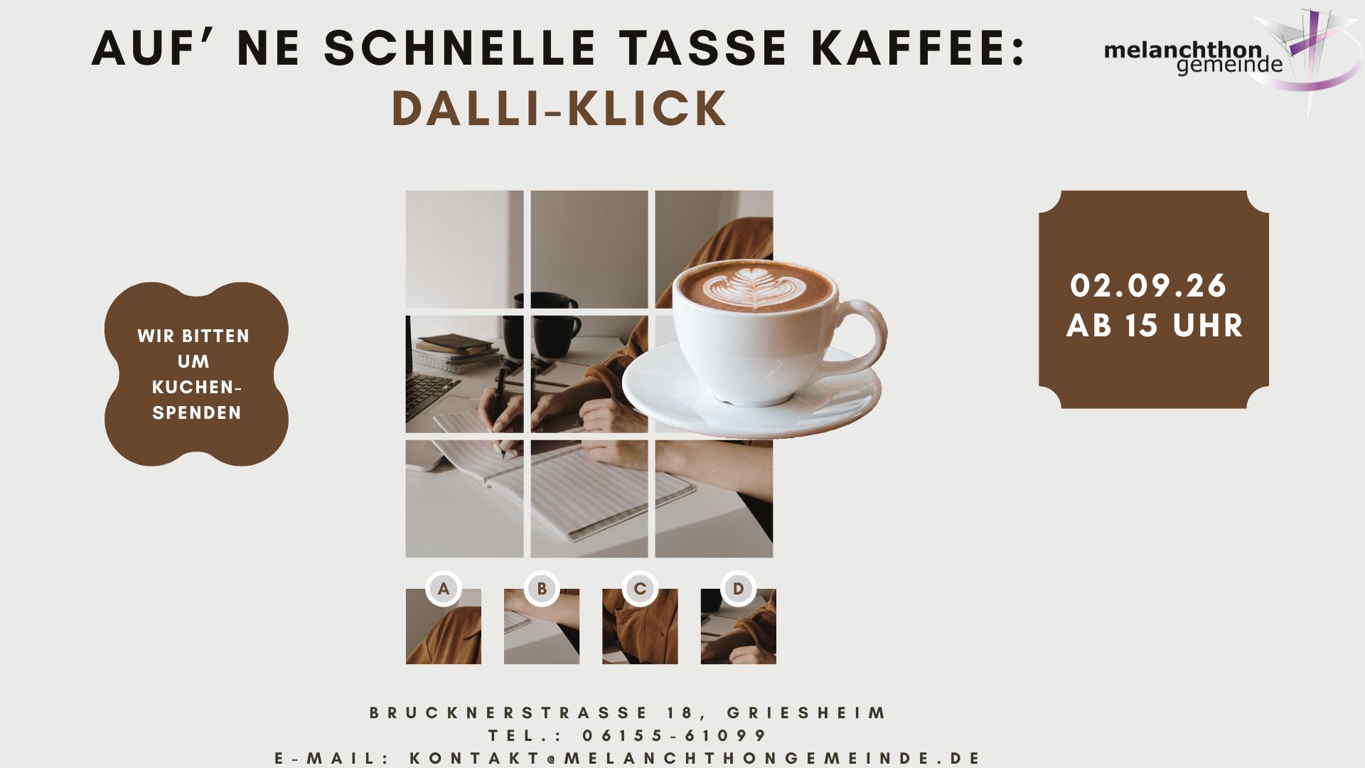 Auf‘ ne Tasse Kaffee 02.09.26