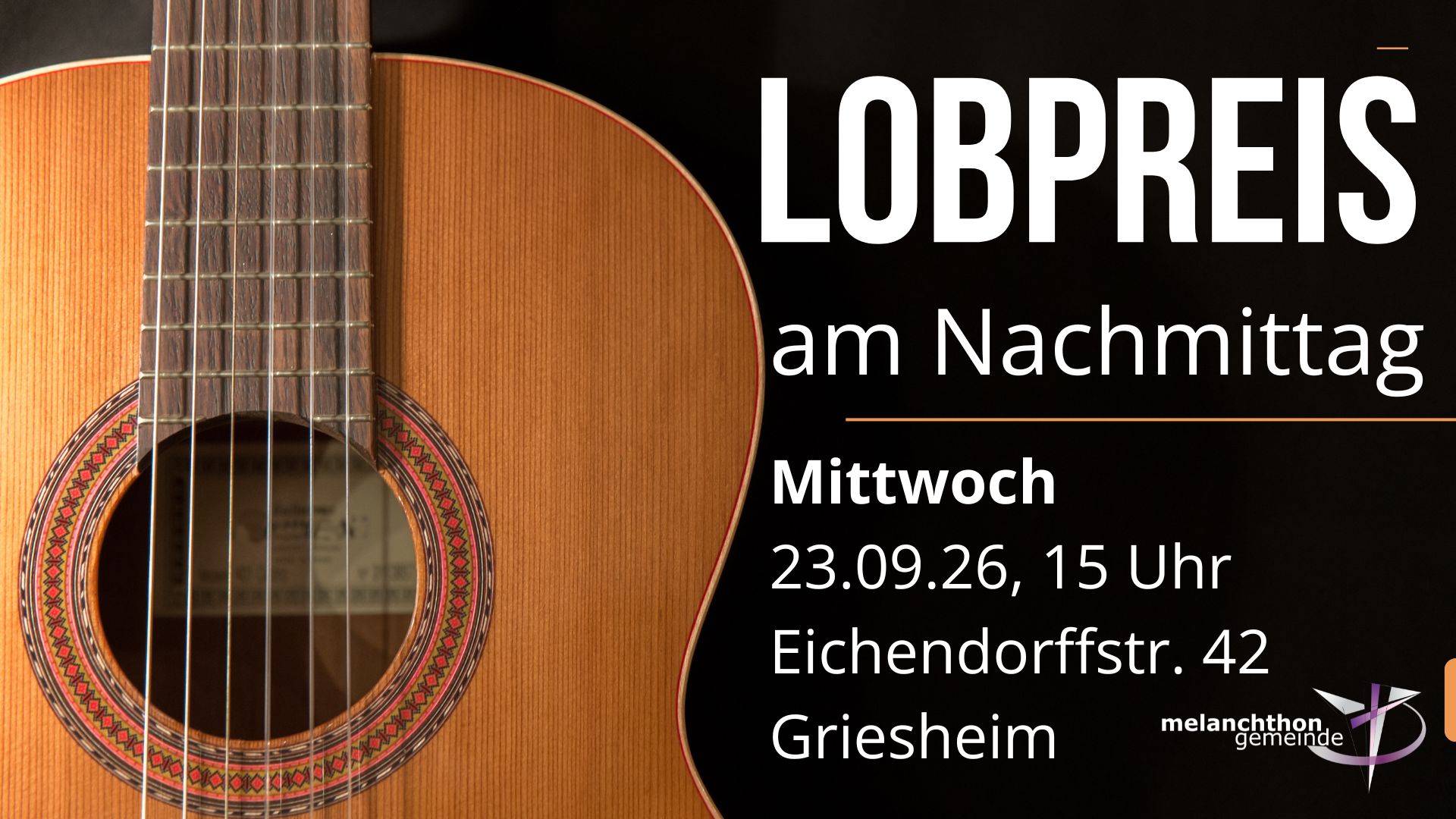 Lobpreis am Nachmittag 23-09-2026