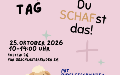 Kindergottesdienst Tag am 25. Oktober